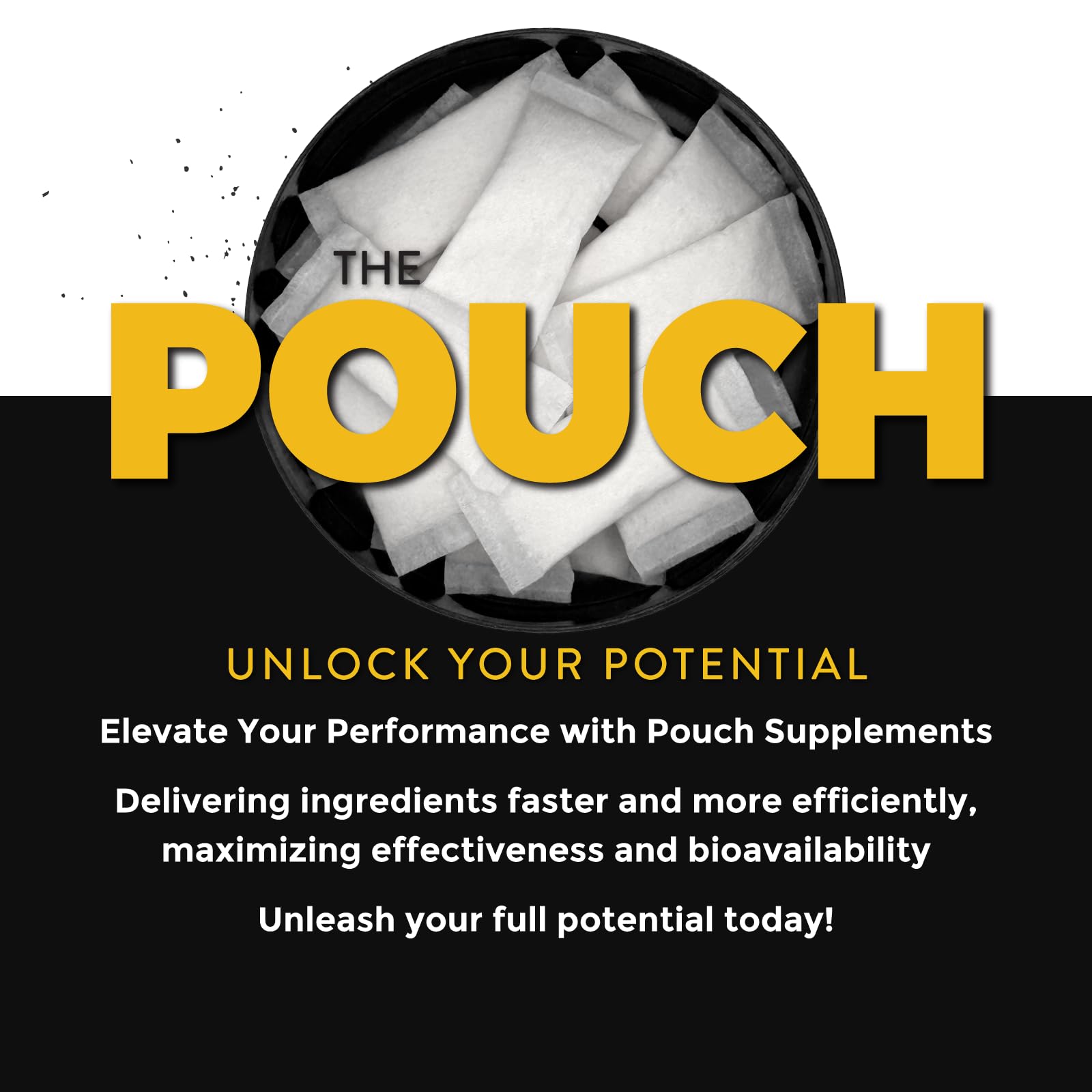 Fully Loaded Bullseye Nootropic Pouches close-up of a single pouch