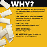 Fully Loaded Bullseye Nootropic Pouches displayed on a table