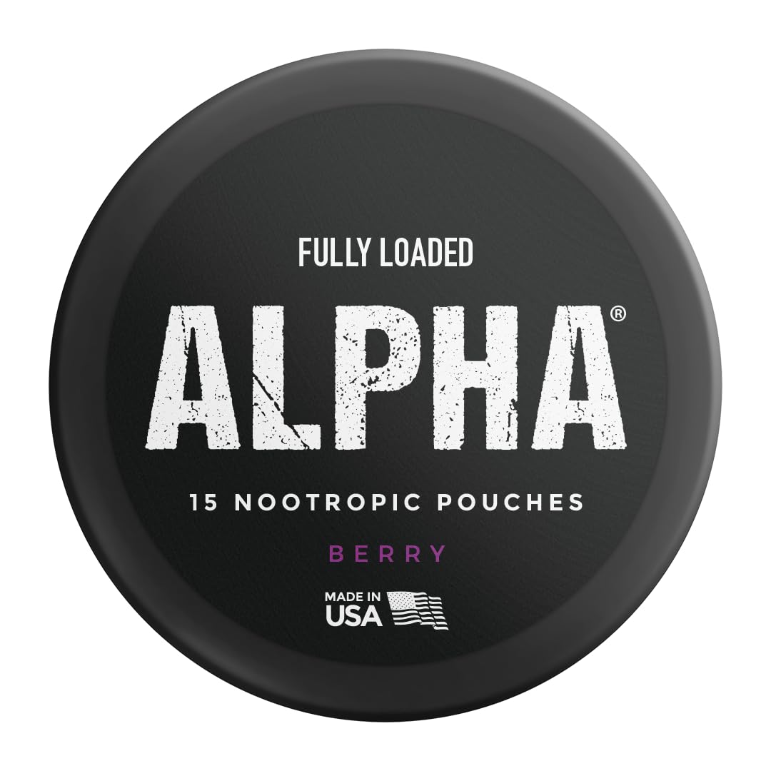 Fully Loaded Bullseye Nootropic Pouches with measuring spoon
