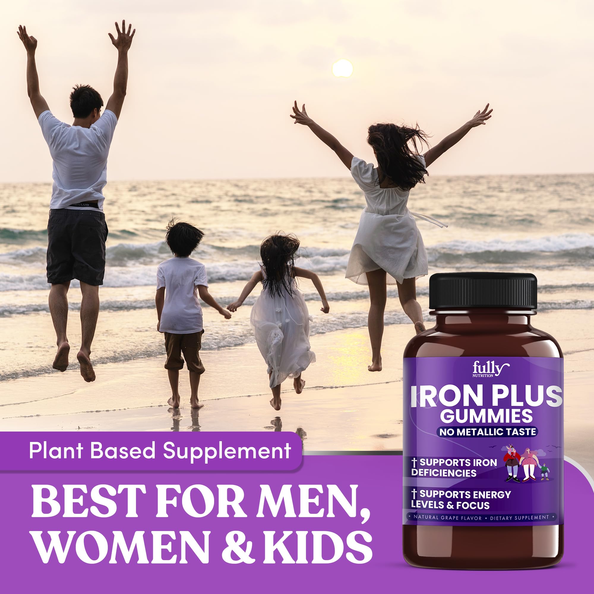 FULLY NUTRITION Iron Gummies lifestyle shot
