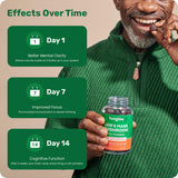 Fungies Lion’s Mane Mushroom Gummies side view with nutritional information