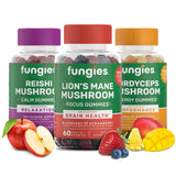 Fungies Superfood Mushroom Gummy Bundle front view with packaging