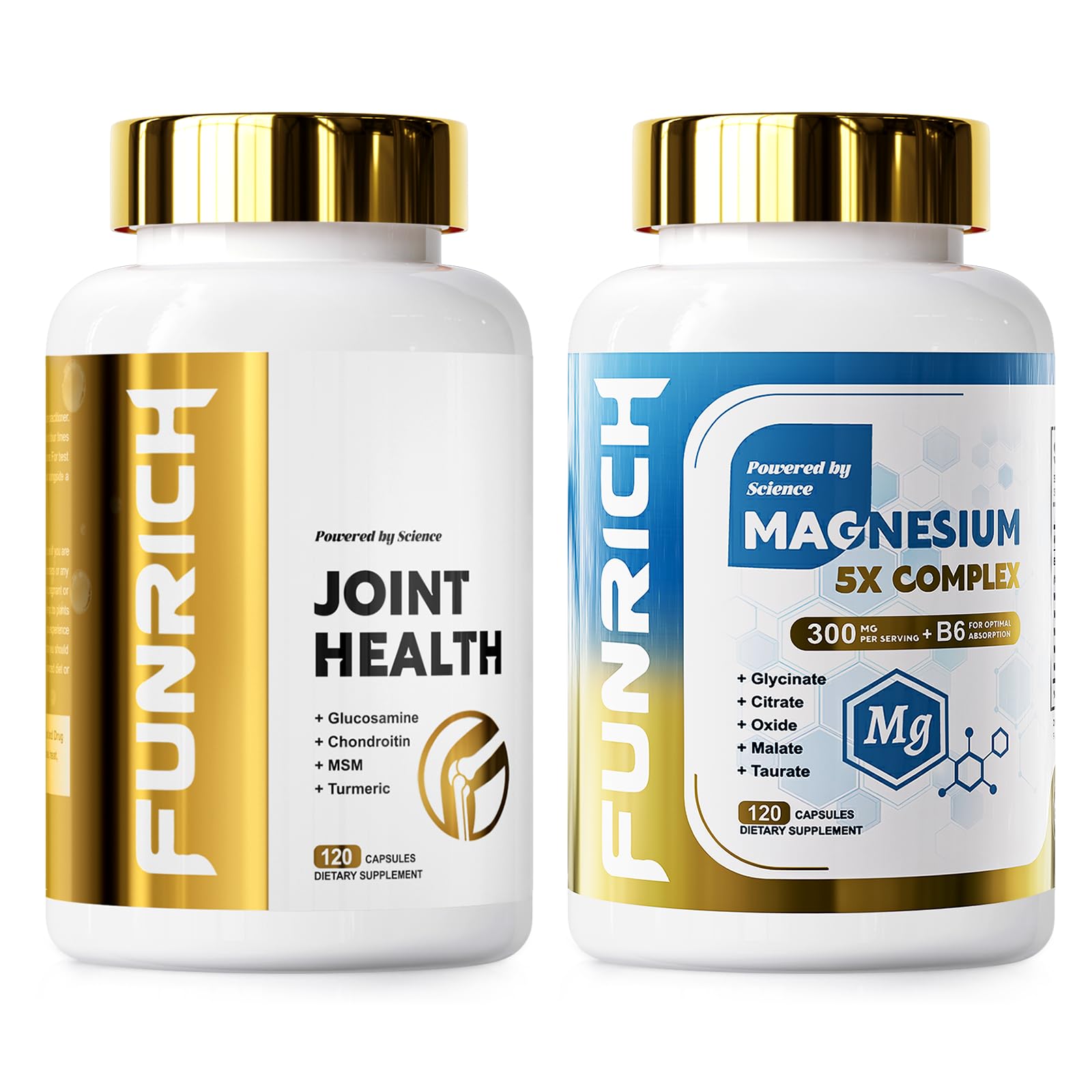 FUNRICH Joint Support Supplement 120 Capsules front view
