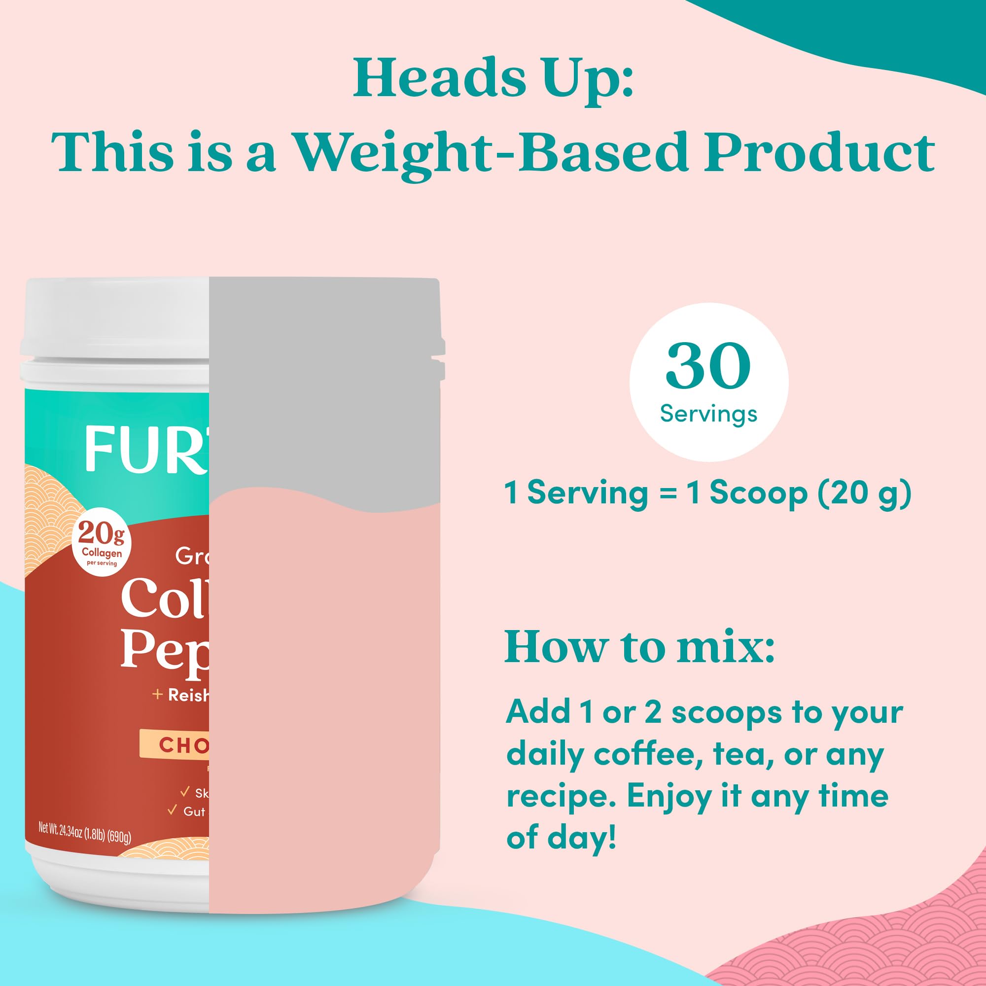 Further Food Chocolate Collagen Powder nutritional information