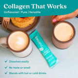 Further Food Collagen Peptides Powder 281g in coffee