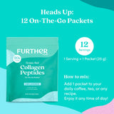 Further Food Collagen Peptides Powder 281g on kitchen counter
