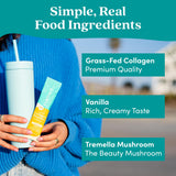 Further Food Collagen Peptides Powder 283g in coffee