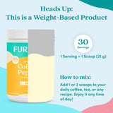 Further Food Collagen Peptides Powder 748g serving suggestion