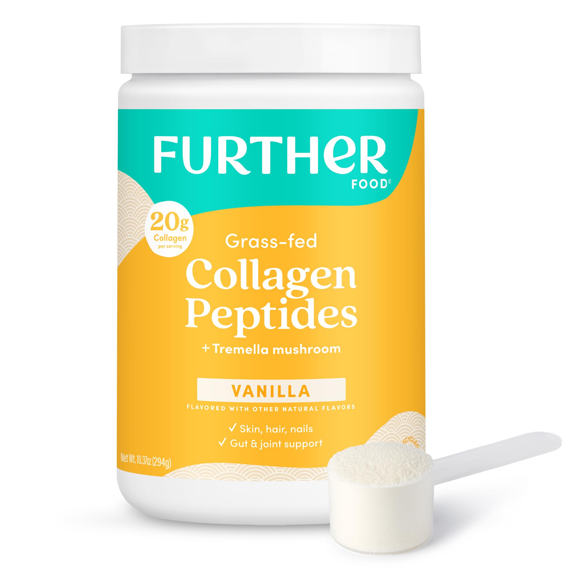 Further Food Collagen Peptides Powder front view packaging