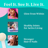 Further Food Collagen Peptides Powder mixed in a smoothie