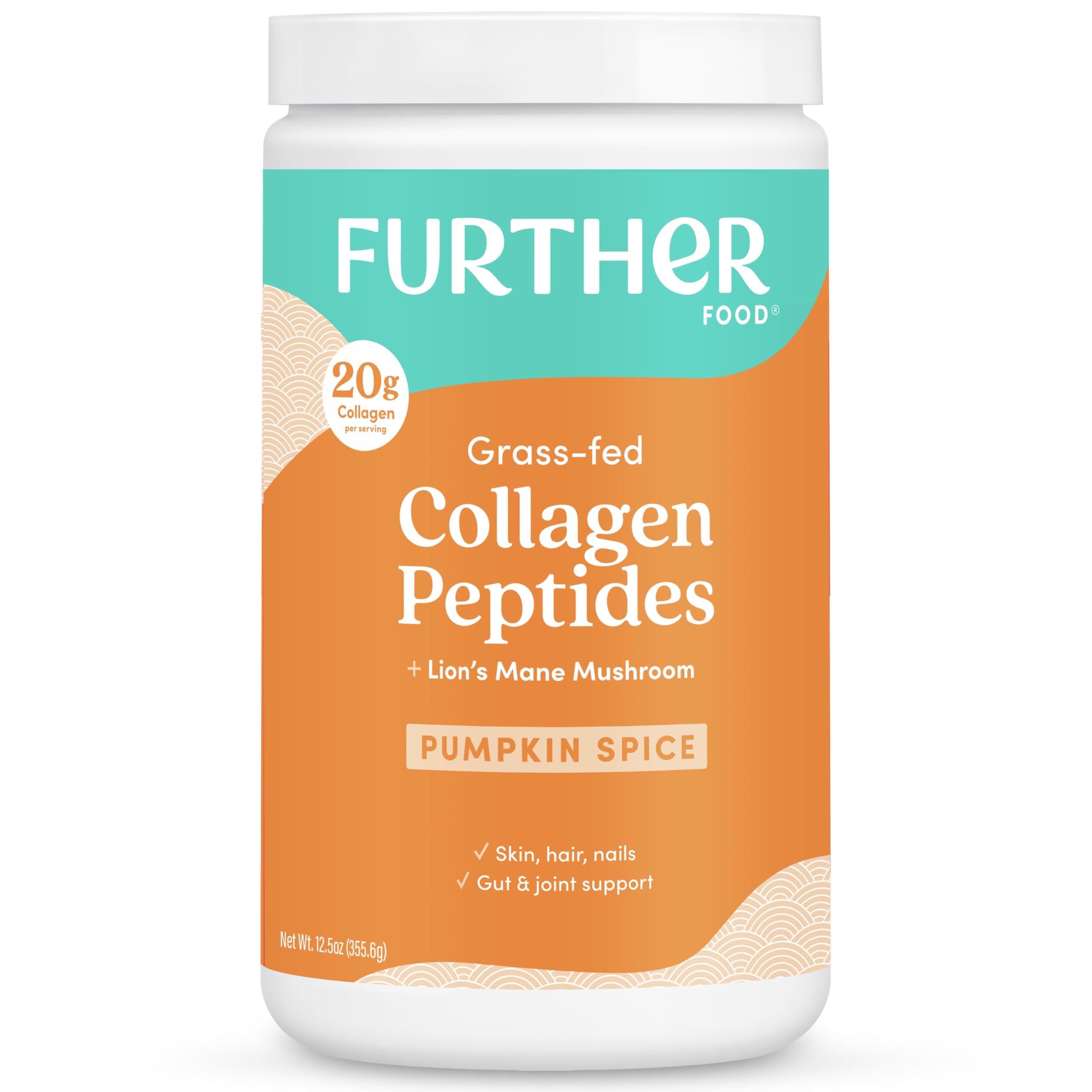 Further Food Collagen Supplement 25g front view