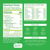 Further Food Collagen Supplement side view showing nutritional information