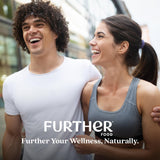 Further Food Creatine Monohydrate 301g with fitness equipment
