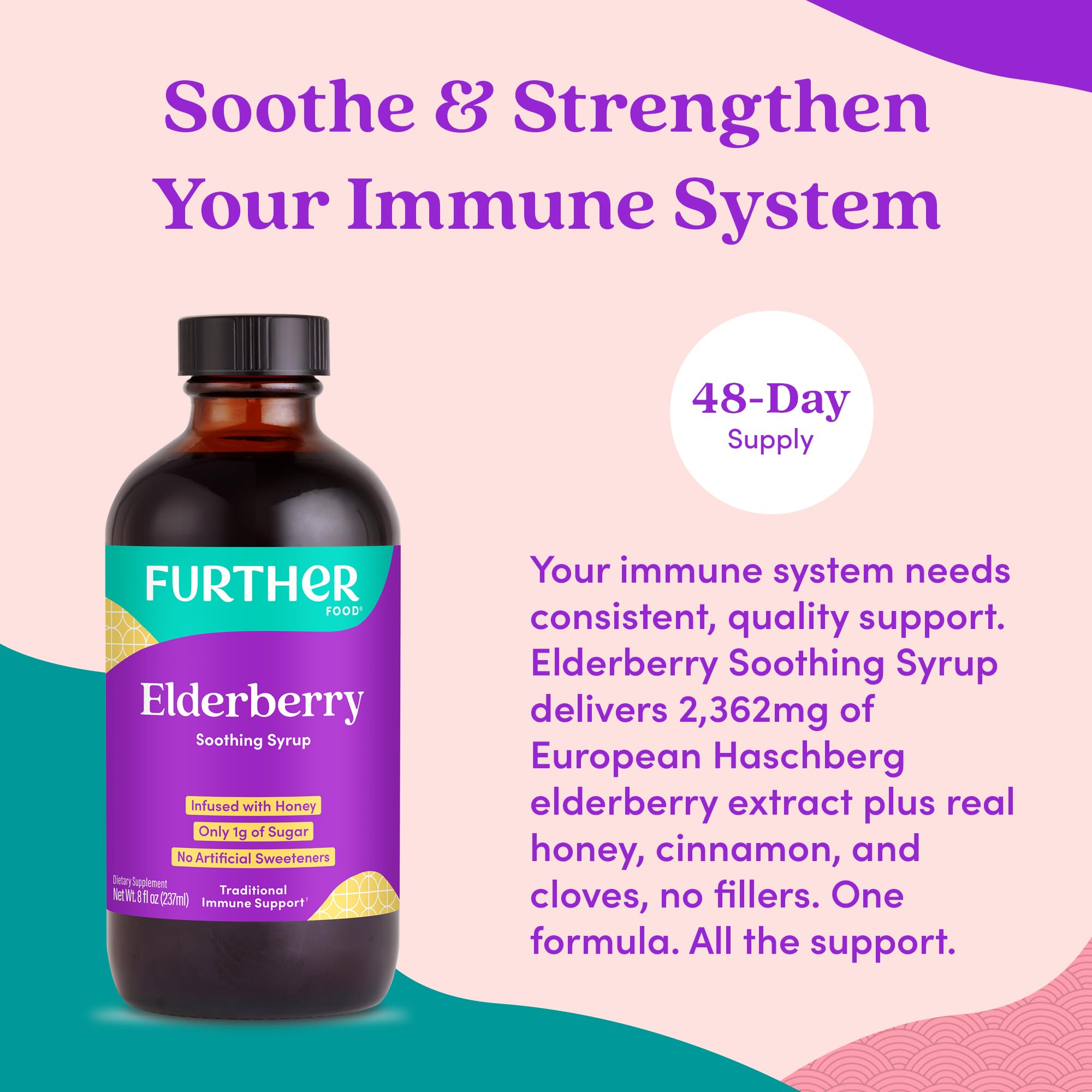 Further Food Elderberry Syrup lifestyle shot