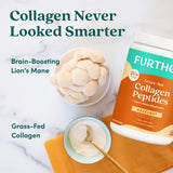 Further Food Hazelnut Collagen Creamer in a bowl with ingredients
