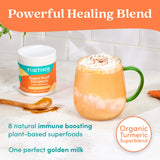 Further Food Turmeric Superblend Powder scoop with powder