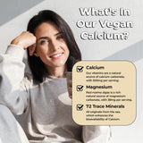 Future Kind Calcium Supplement on a wooden table