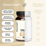 Future Kind Calcium Supplement with plant background