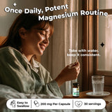 Future Kind Magnesium Glycinate supplement with measuring spoon