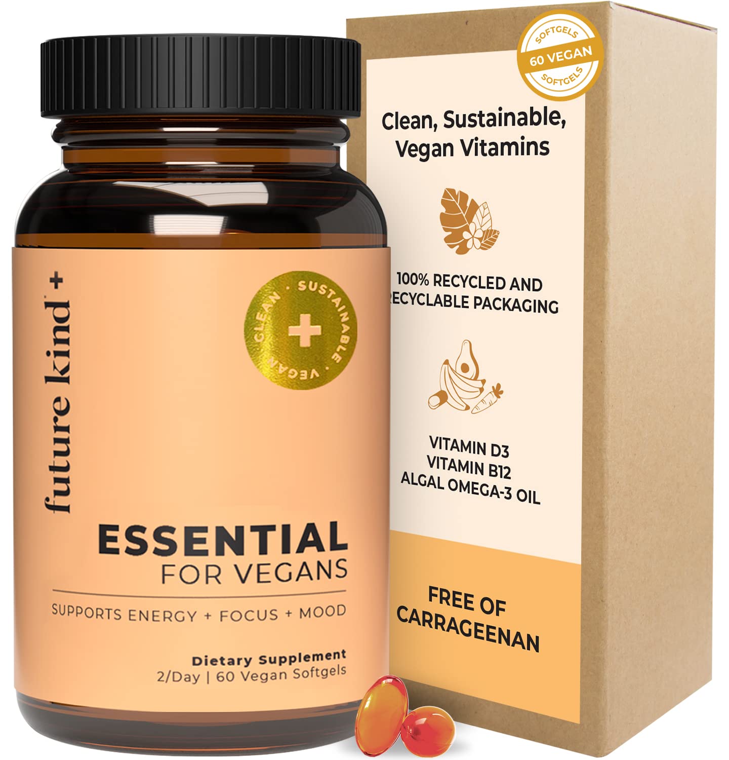 Future Kind Multivitamins for Men and Women softgels front view