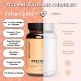 Future Kind Multivitamins softgel bottle with cap open