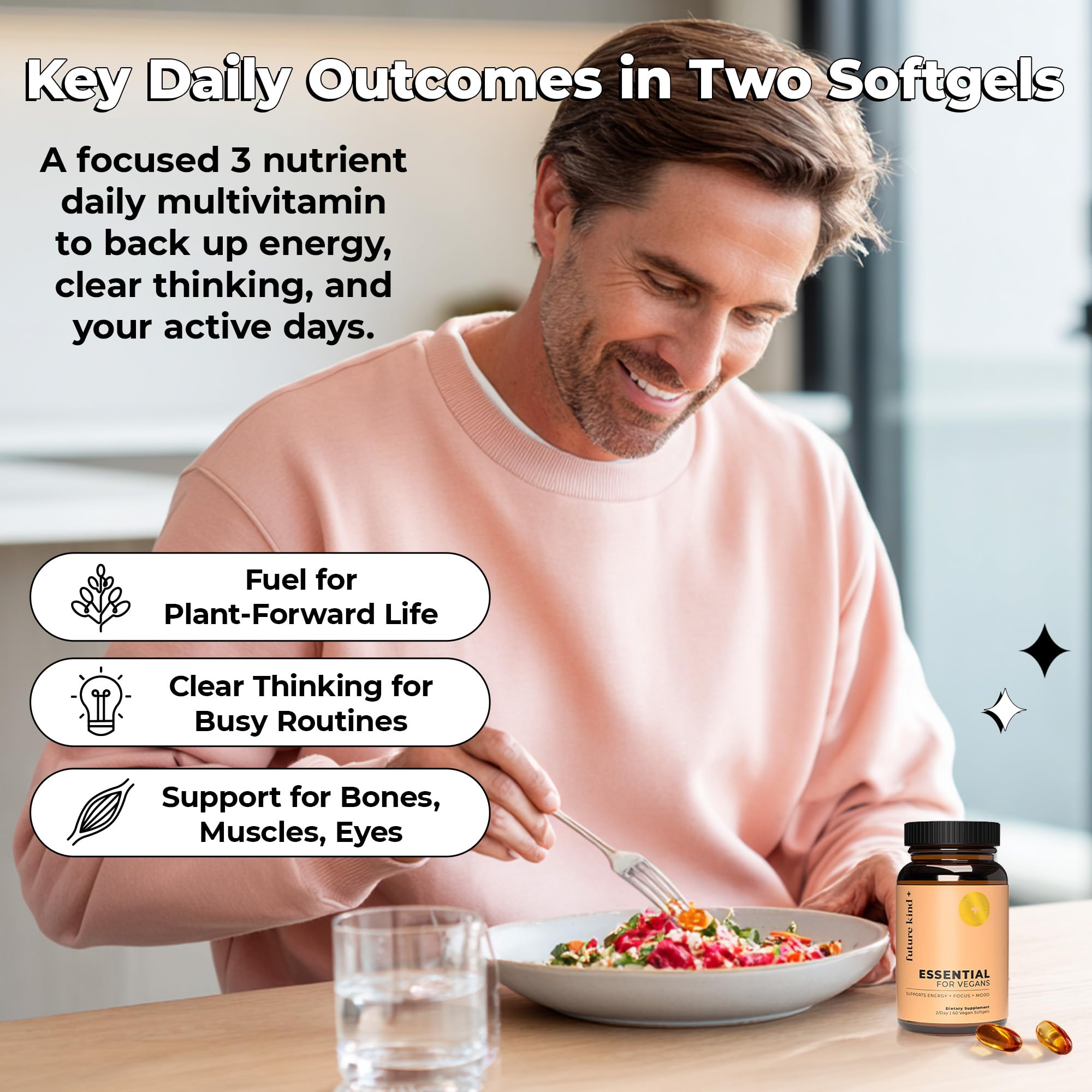 Future Kind Multivitamins softgels close-up