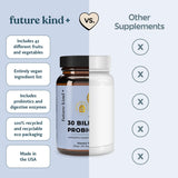 Future Kind Probiotic Capsules with a measuring spoon
