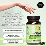 Future Kind Vegan Multivitamin bottle side view