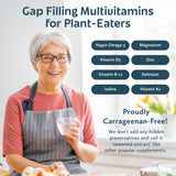 Future Kind Vegan Multivitamins ingredients list on pouch