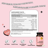 Future Kind Vegan Prenatal Vitamins 60ct glass bottle back view