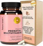 Future Kind Vegan Prenatal Vitamins 60ct glass bottle front view