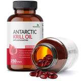 Futurebiotics Antarctic Krill Oil 1000mg softgels in lifestyle setting