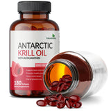 Futurebiotics Antarctic Krill Oil 1000mg softgels with dosage information
