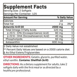Futurebiotics Antarctic Krill Oil 2000 MG ingredients list