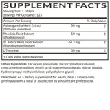 Futurebiotics Chill Pill + St. John's Wort on a wooden table