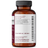 Futurebiotics CoQ10 100 MG vegetarian capsules on a wooden table