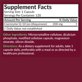 Futurebiotics CoQ10 200 MG Vegetarian Capsules with measuring spoon