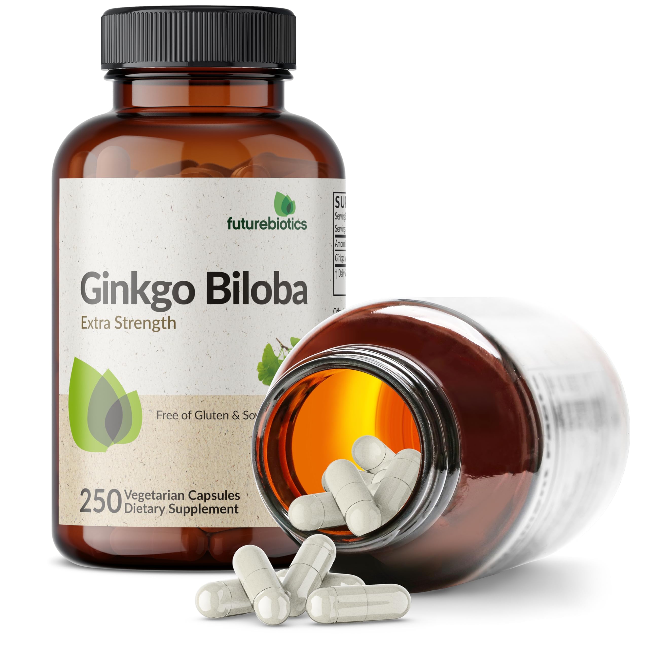 Futurebiotics Ginkgo Biloba 500mg ingredients list