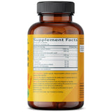 Futurebiotics Glucosamine Chondroitin Turmeric & MSM supplement bottle side view