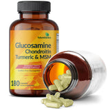 Futurebiotics Glucosamine Chondroitin Turmeric & MSM supplement in a lifestyle setting