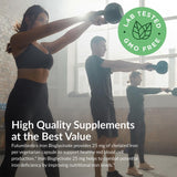 Futurebiotics Iron Bisglycinate Capsules 25mg back view