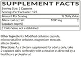 Futurebiotics Maca Root 4000MG vegan capsules with other supplements