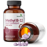 Futurebiotics Methyl B12 Cherry Lozenges on a wooden table