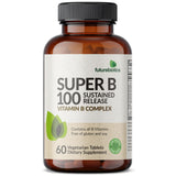 Futurebiotics Super B 100 Vitamin B-Complex bottle on a table