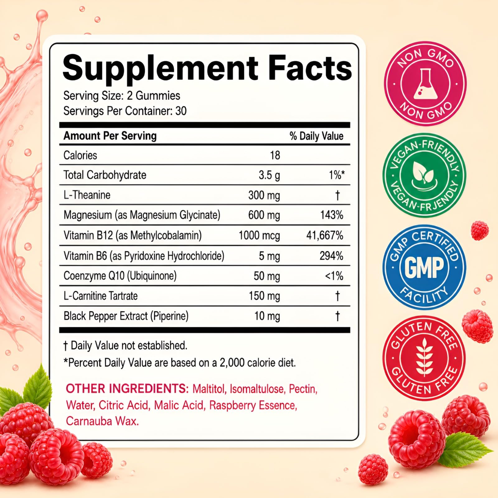 FUYUEO Magnesium Glycinate Gummies in a fitness bag