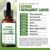 FW ZONE Citrus Bergamot Liquid Supplement 2 fl oz ingredients list