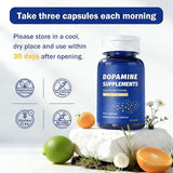 FW ZONE Dopamine Brain Supplement bottle side view