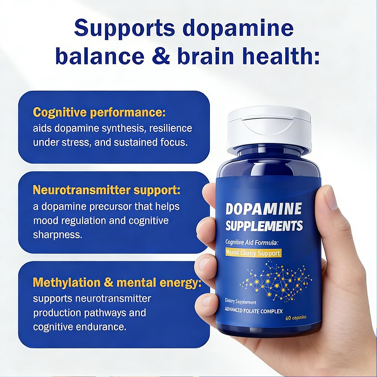 FW ZONE Dopamine Brain Supplement capsules close-up