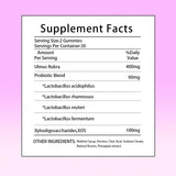 FW ZONE Women's Probiotic Gummies on a wooden table