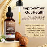 FWPTEI Black Walnut Wormwood Liquid Drops dropper with liquid
